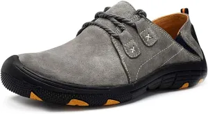 Men Casual Leather Sneakers Loafers Oxford Driving Outdoor Walking Fashion Hiking Shoes Workout Footwear Flats