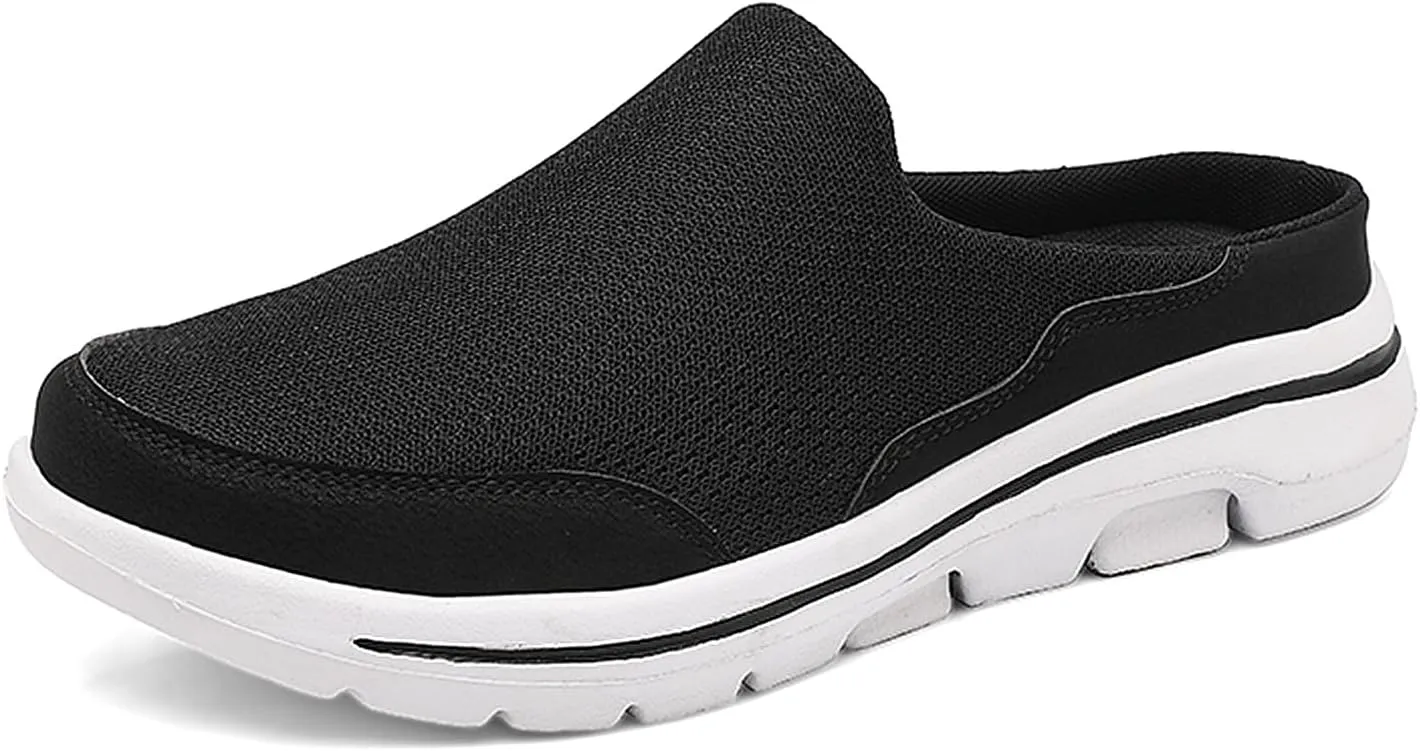 Men's Garden Shoes Casual Clogs Women's House Slippers Outdoor Anti-Skid Sole Comfort Slip-On Walking Mules