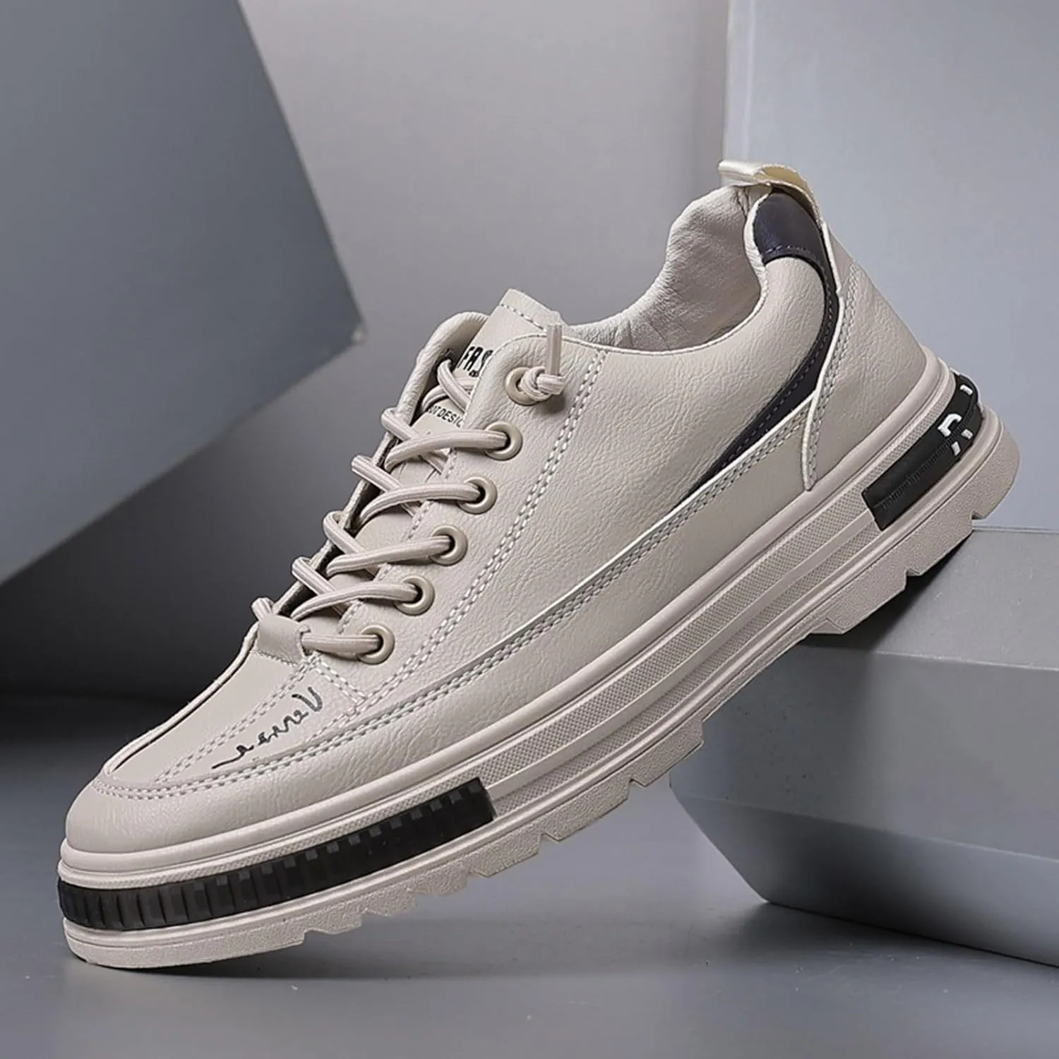 Men's Lightweight Cushion Sneakers Breathable Mesh Comfortable Tennis Shoe Memory Foam Versatile Shoes for Men