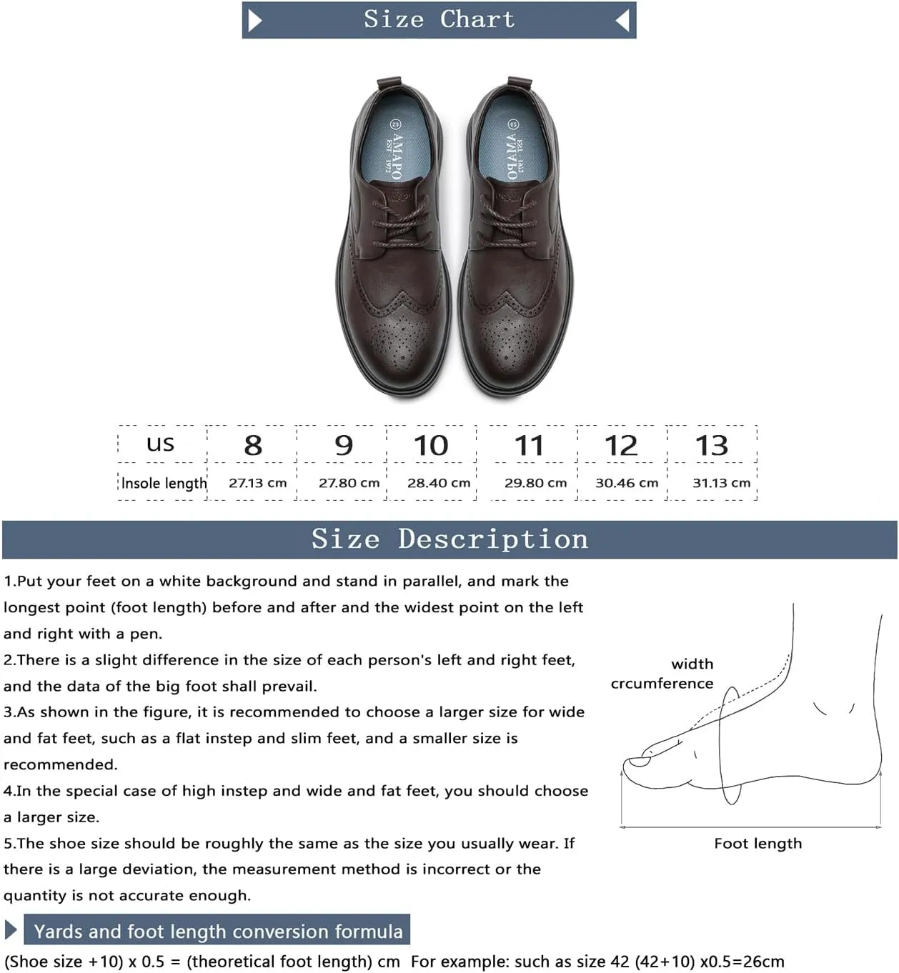 Men's Loafer Dress Shoes Classic Oxfords Shoes for Men Formal Business