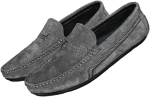 Men's Loafers Slip on Shoes Soft Sole Genuine Leather Driving Shoes Casual Penny Loafers for Men