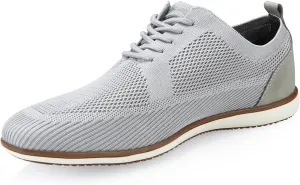 Men's Mesh Casual Sneakers Dress Oxfords Business Versatile Walking Lightweight Tennis Shoes