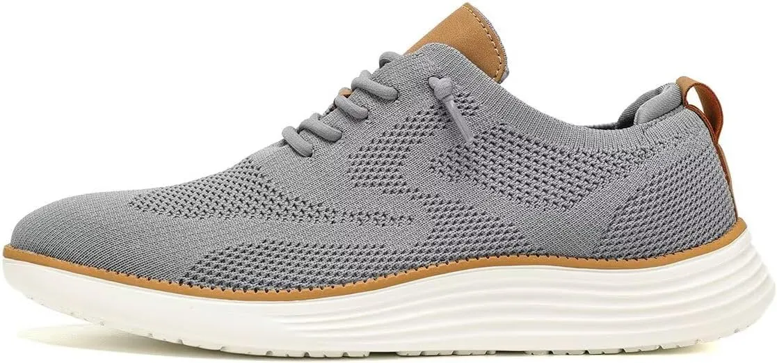 Mens Mesh Casual Sneakers Lightweight Breathable Dress Shoes Comfortable Walking Oxford Shoes Trainers for Men