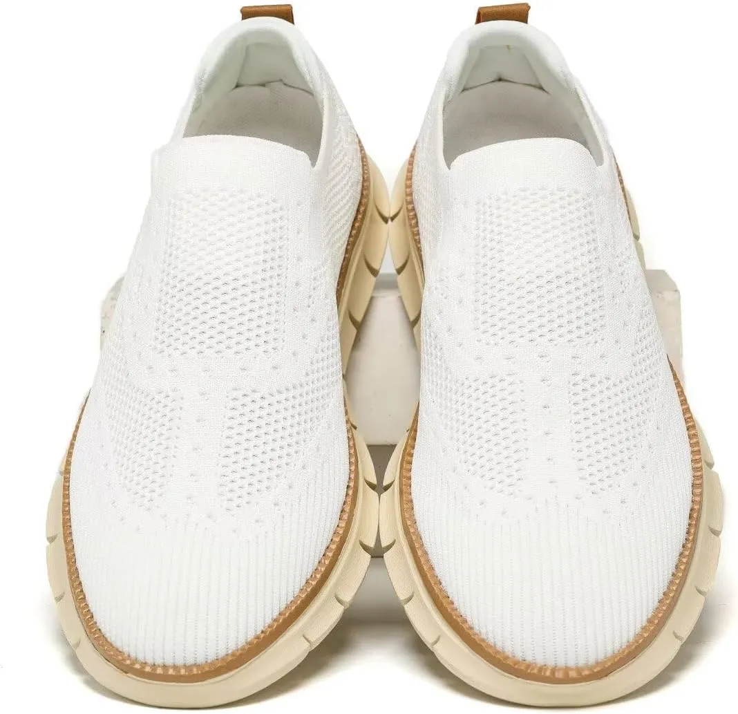 Men's Oxfords Lace-Up Lightweight Casual Walking Shoes Fashion Sneakers Shoes
