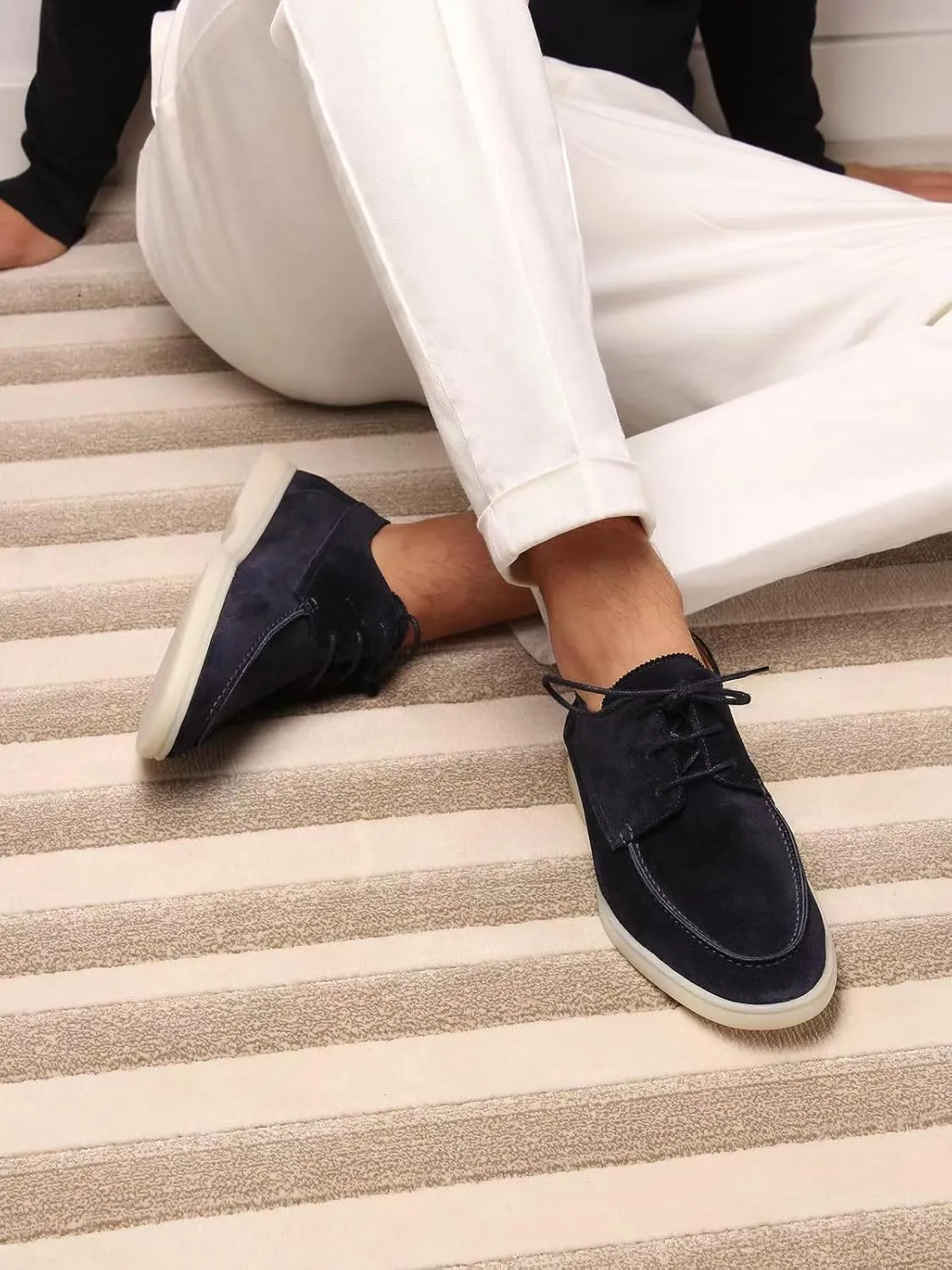 Men's Shoes Slip-On Loafers Comfortable Casual Shoes Slip on Lace up Shoes Dress Shoes Casual Oxford Shoes Business Formal Shoes Breathable Moccasins Driving Walking Shoes