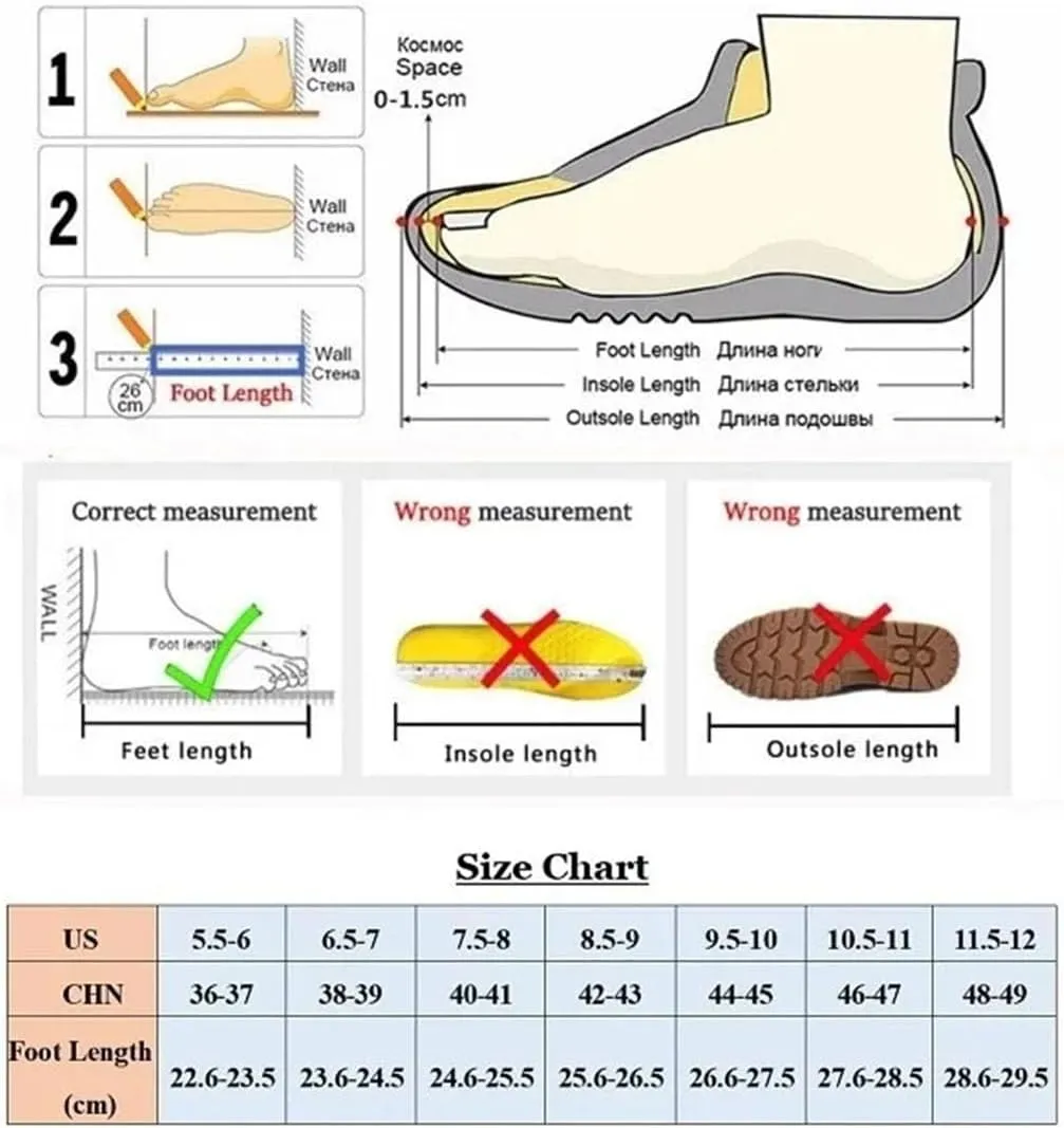 Men's Thick Sole Clogs - Soft Water-Resistant Beach and Garden Shoes