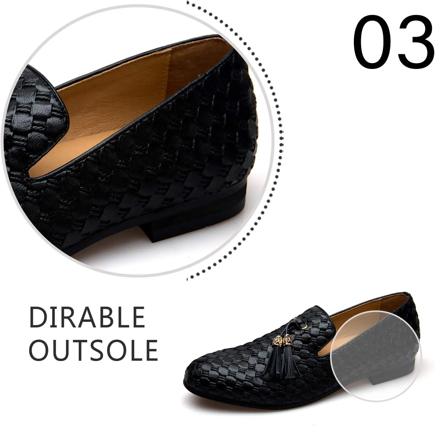 Men's Vintage Velvet Embroidery Noble Loafer Shoes Slip-on Loafer Smoking Slipper Tassel Loafer