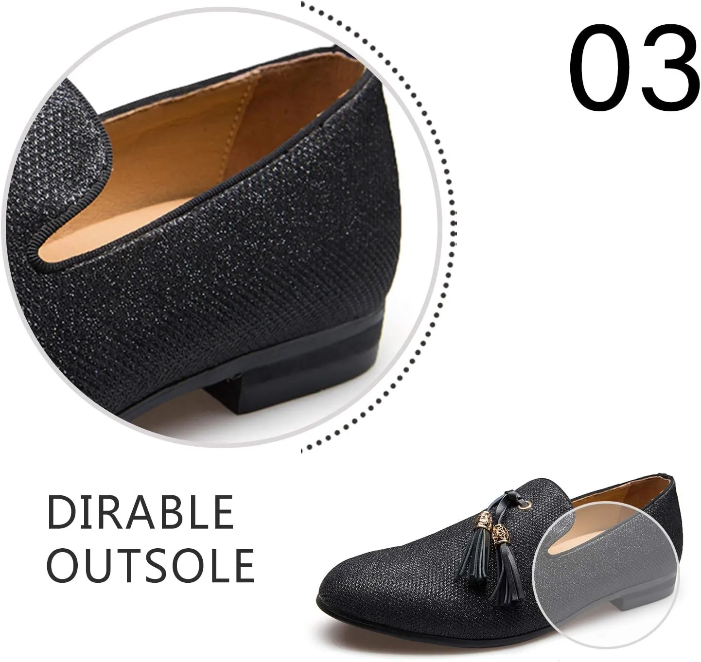 Men's Vintage Velvet Embroidery Noble Loafer Shoes Slip-on Loafer Smoking Slipper Tassel Loafer