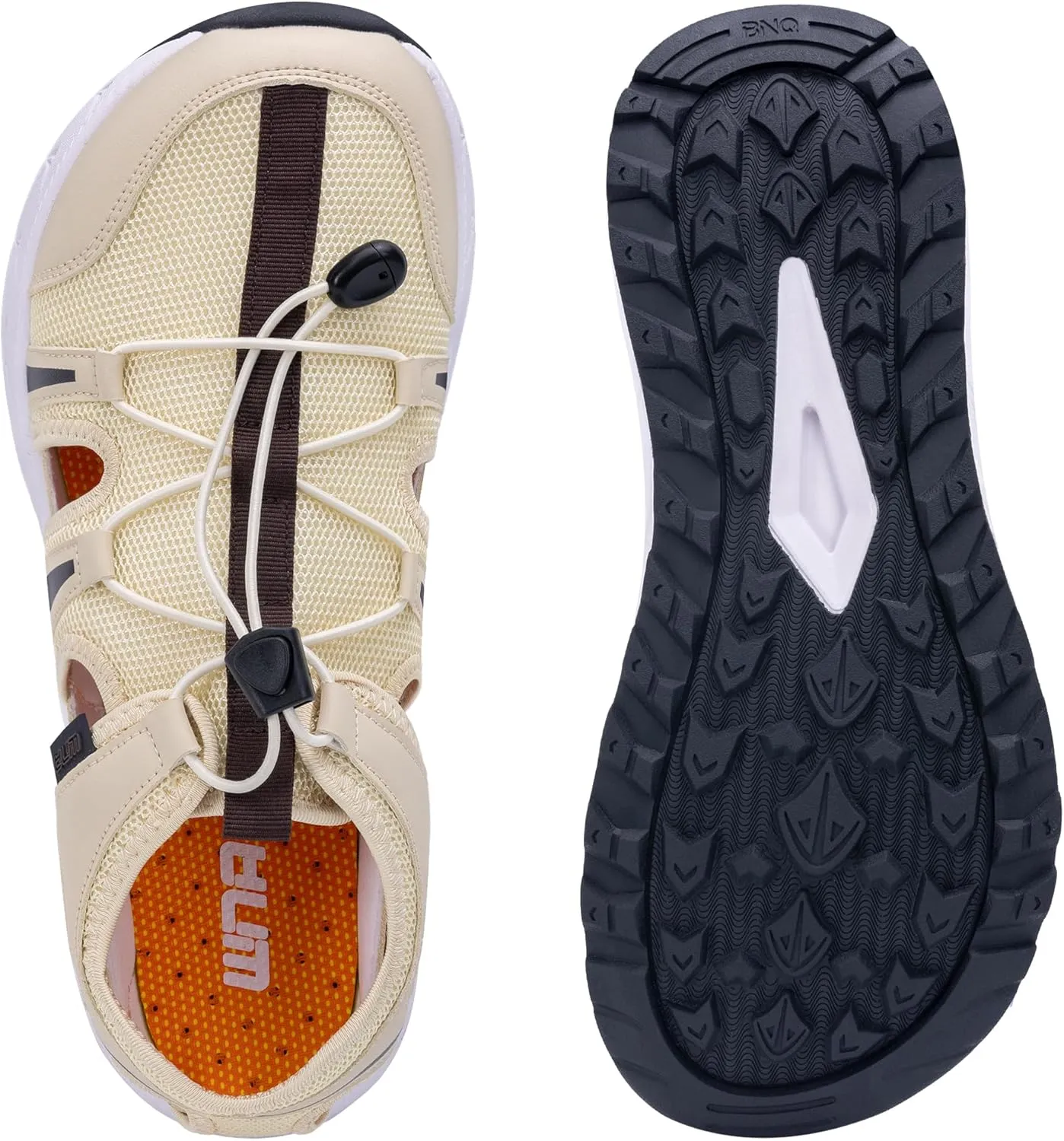 Mens Wide Hiking Sandal Summer Water Shoes Outdoor Athletic Recovery Sandals Closed Toe Walking Shoes US 8-13