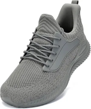 Mens Wide Sneakers Walking Shoes - Wide Slip on Tennis Shoes,Lightweight Breathable Comfortable Running Shoes for Athletic Workout Gym Jogging and Casual Wear Wide Width