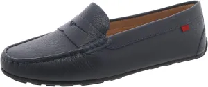 MJNY Womens Casual Comfortable Genuine Leather Lightweight Driving Moccasins Classic Fashion Penny Slip On Ladies Driving Loafer Flat Shoes