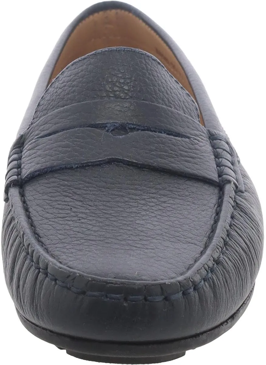 MJNY Womens Casual Comfortable Genuine Leather Lightweight Driving Moccasins Classic Fashion Penny Slip On Ladies Driving Loafer Flat Shoes