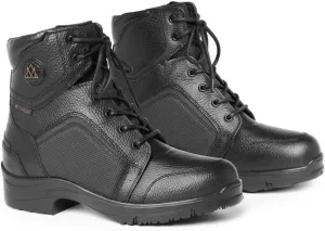 Mountain Horse Ladies ARCTICA Lace Winter Paddock Boots, 6, Black
