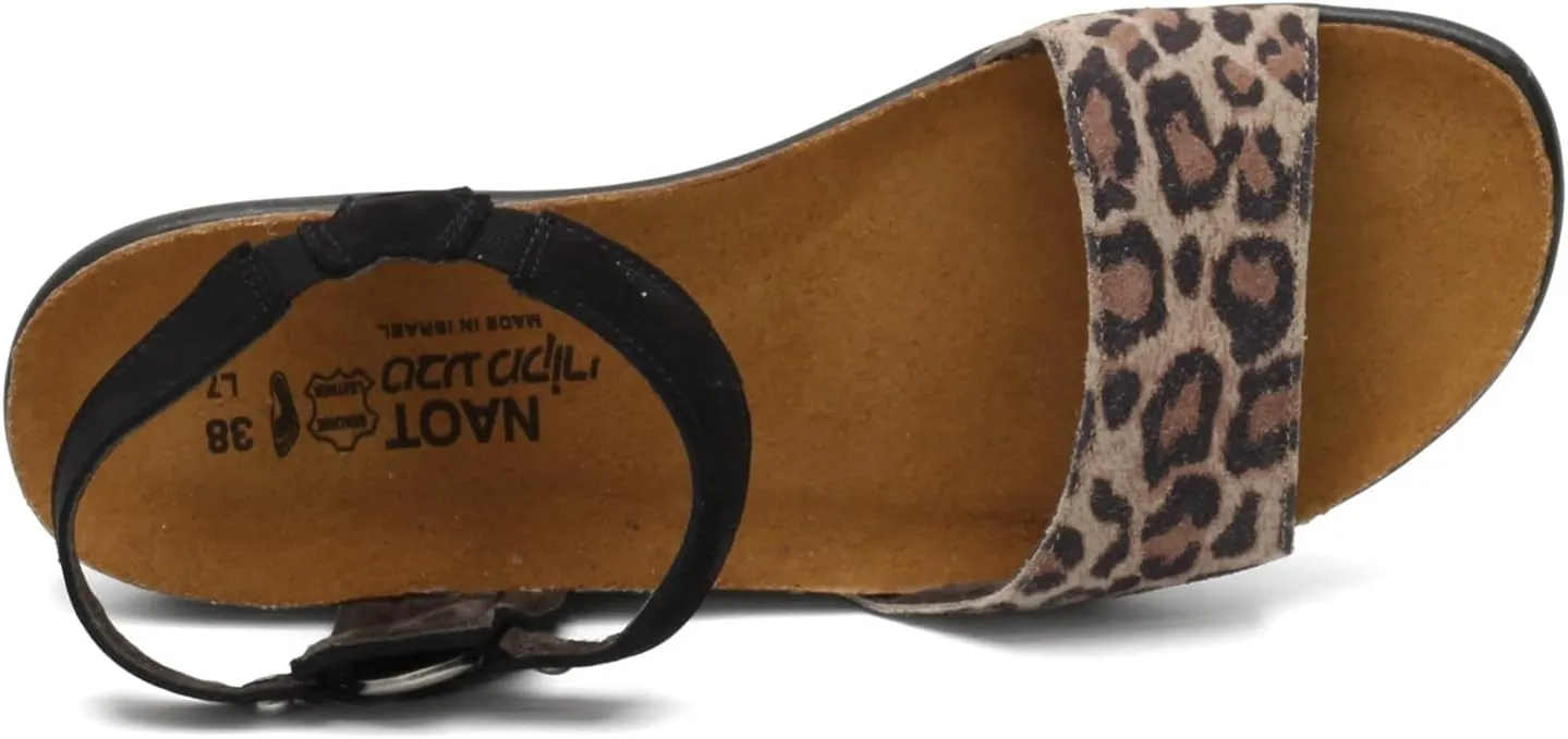NAOT Footwear Sabrina Women’s Sandal with Cork Footbed and Arch Support - Rivets - Comfort and Support – Lightweight and Perfect for Travel – Narrow to Medium Fit