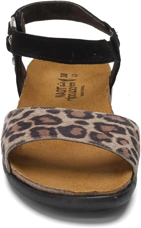 NAOT Footwear Sabrina Women’s Sandal with Cork Footbed and Arch Support - Rivets - Comfort and Support – Lightweight and Perfect for Travel – Narrow to Medium Fit