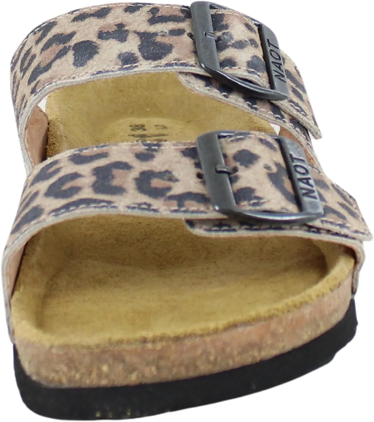 NAOT Footwear Santa Barbara Women's Slide with Cork Footbed and Arch Comfort and Support – Slip On- Lightweight and Perfect for Travel