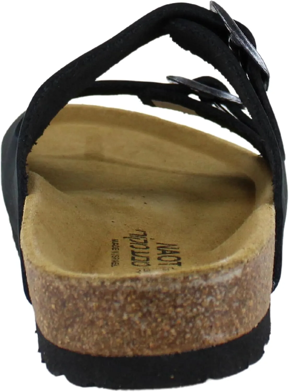NAOT Footwear Santa Barbara Women's Slide with Cork Footbed and Arch Comfort and Support – Slip On- Lightweight and Perfect for Travel