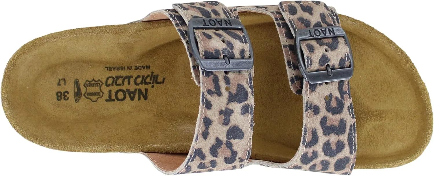 NAOT Footwear Santa Barbara Women's Slide with Cork Footbed and Arch Comfort and Support – Slip On- Lightweight and Perfect for Travel