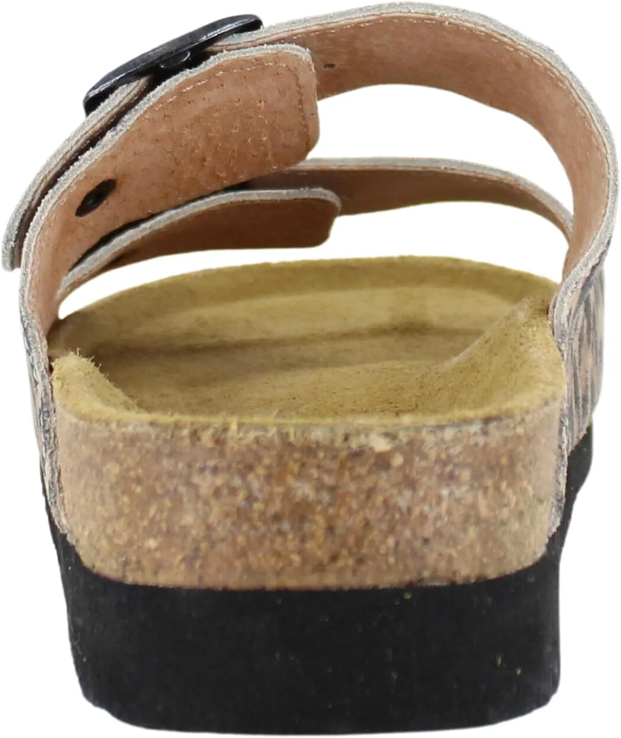 NAOT Footwear Santa Barbara Women's Slide with Cork Footbed and Arch Comfort and Support – Slip On- Lightweight and Perfect for Travel