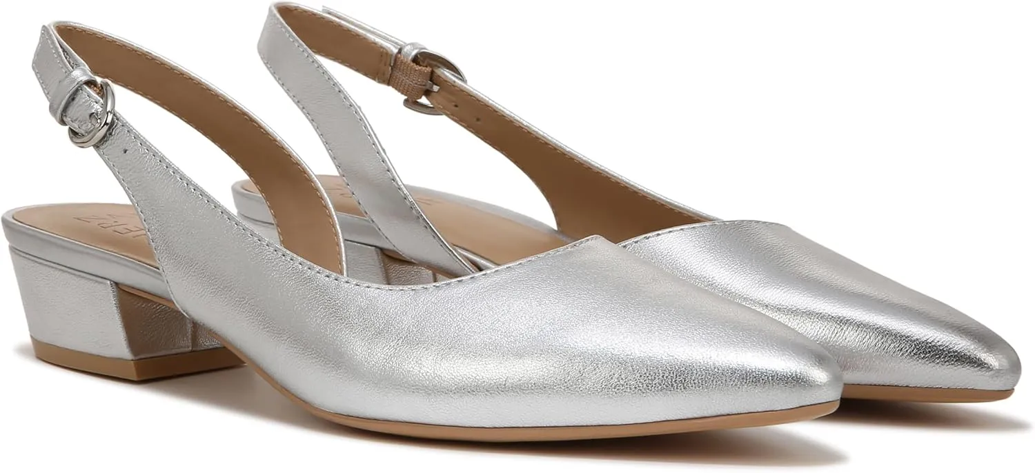 Naturalizer Women's Banks Slingback Pointed Toe Low Heel Pump