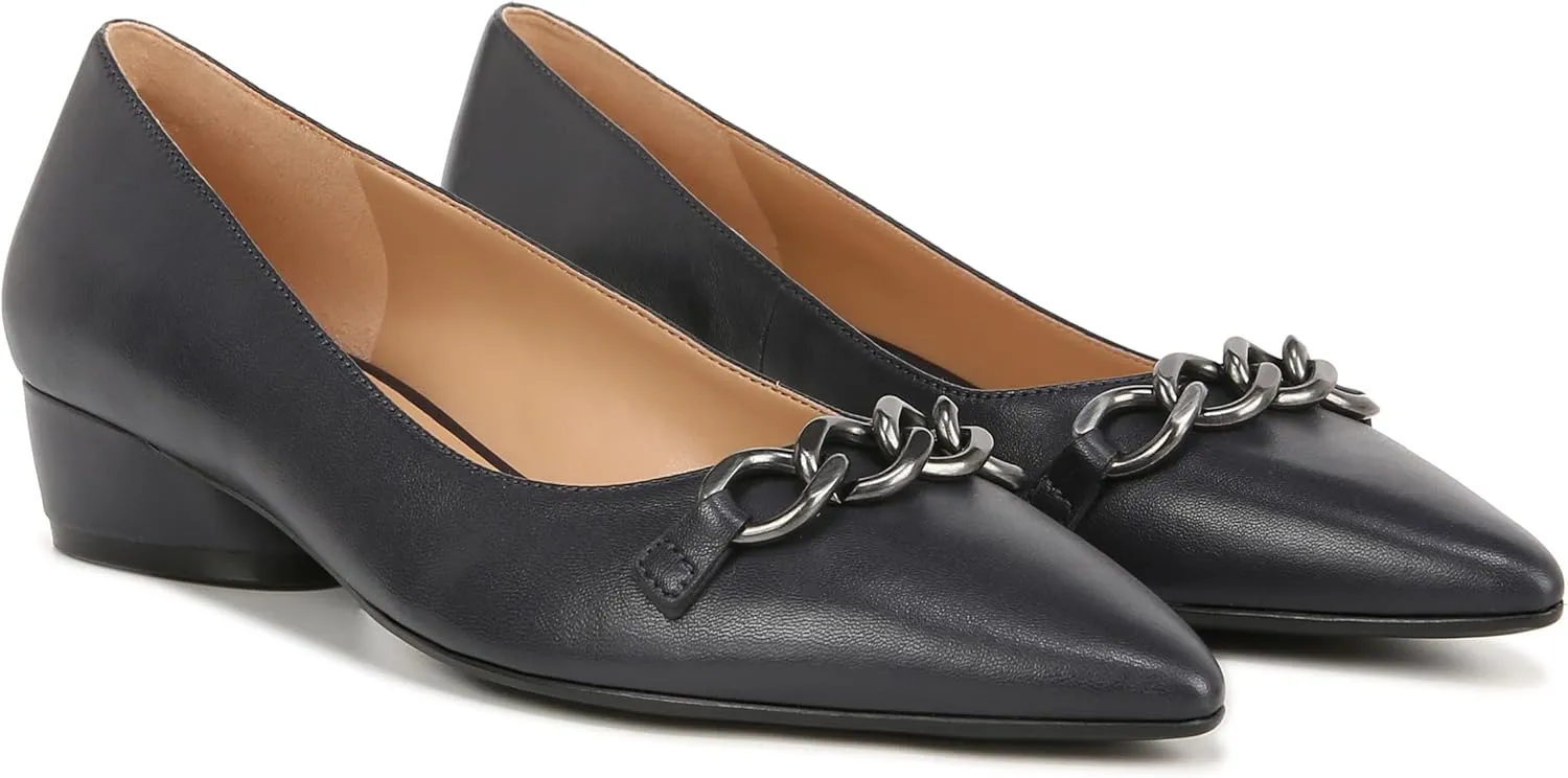 Naturalizer Women's Becca Pointed Toe Low Heel Flat