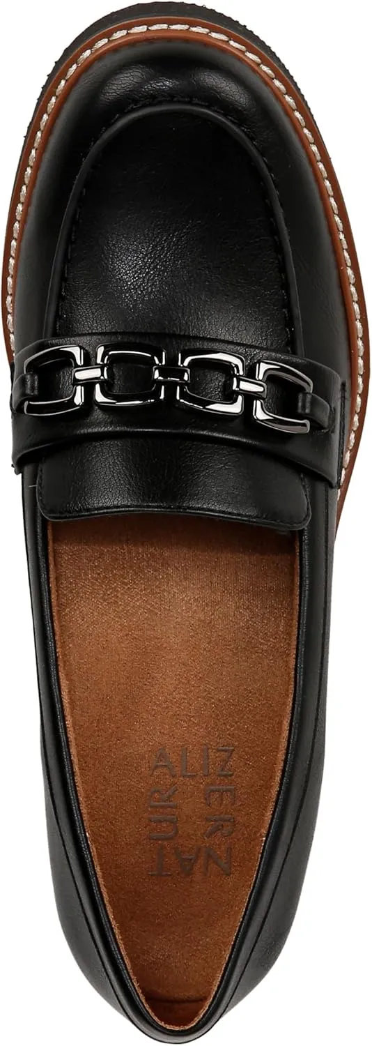 Naturalizer Womens Cabana Lug Sole Slip on Loafer
