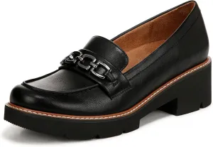 Naturalizer Womens Cabana Lug Sole Slip on Loafer