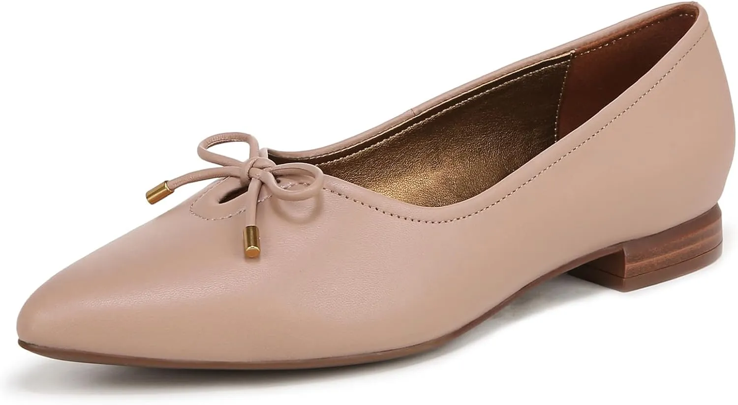Naturalizer Womens Joiner Pointed Toe Ballet Flat