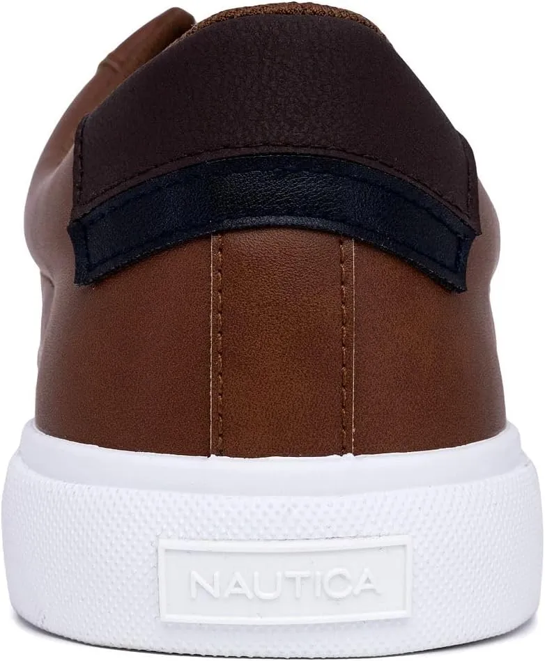 Nautica Men's Casual Shoe, Classic Lace-Up Low Top Loafer, Fashion Sneaker - in Medium & Wide Width Sizes