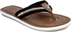Nautica Women's Thong Strap Sandal – Casual Flip-Flop for Beach, Pool, and Everyday Comfort