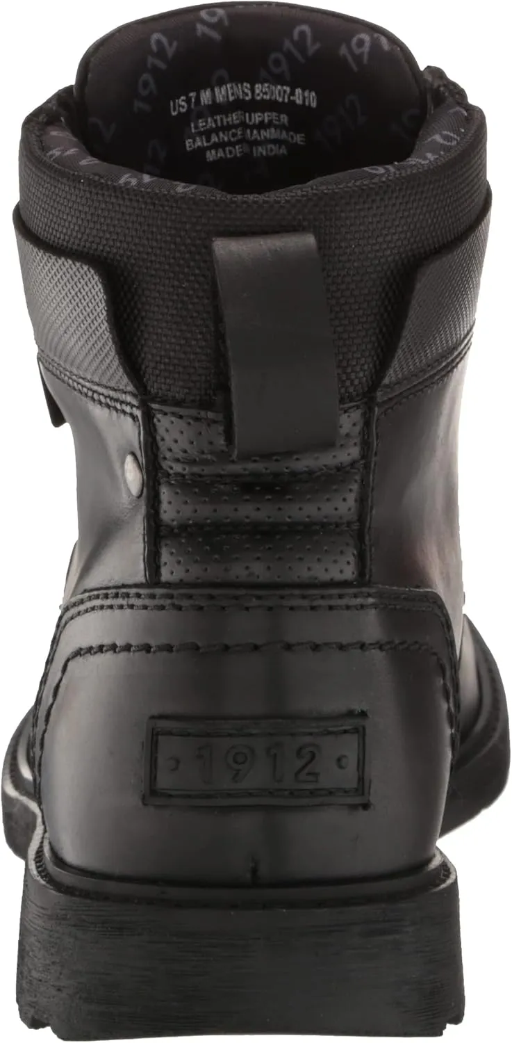 Nunn Bush Men's 1912 Plain Toe Chukka Lace Leather Boot with Scotchguard Defender