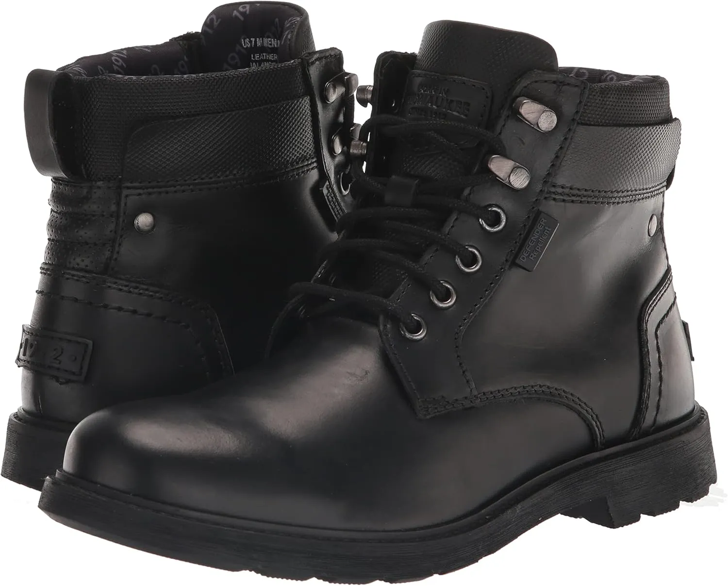 Nunn Bush Men's 1912 Plain Toe Chukka Lace Leather Boot with Scotchguard Defender