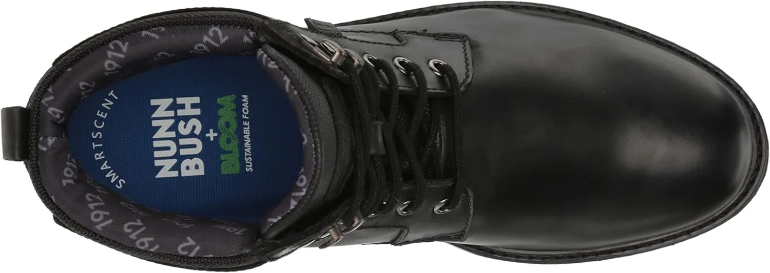 Nunn Bush Men's 1912 Plain Toe Chukka Lace Leather Boot with Scotchguard Defender