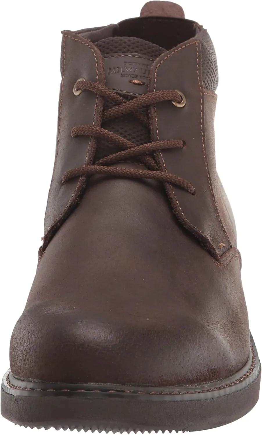 Nunn Bush Men's Bayridge Plain Toe Chukka Lightweight Leather Boot