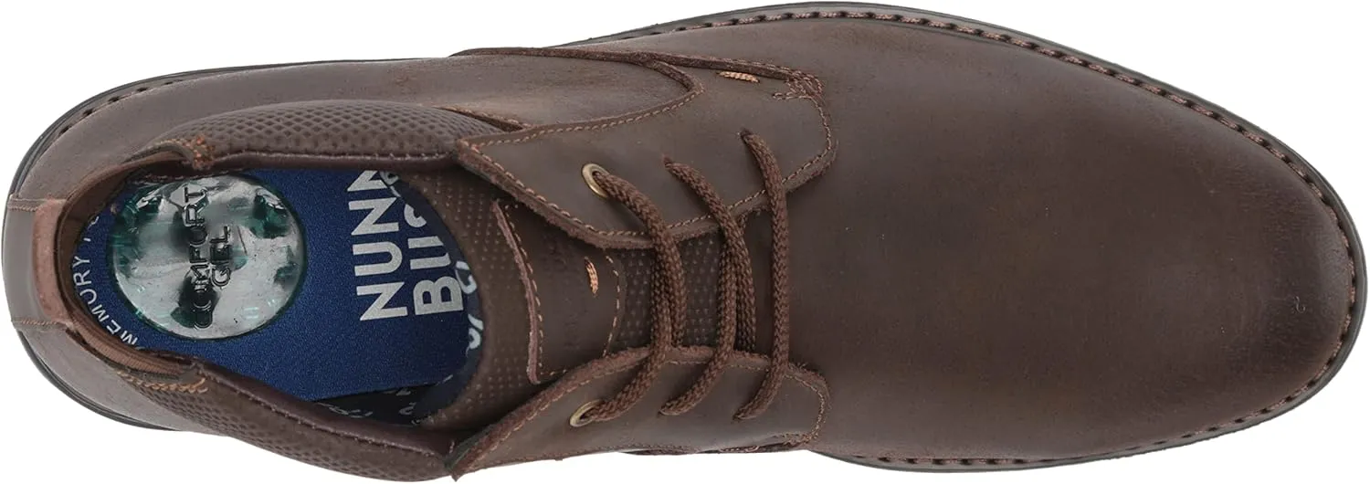 Nunn Bush Men's Bayridge Plain Toe Chukka Lightweight Leather Boot