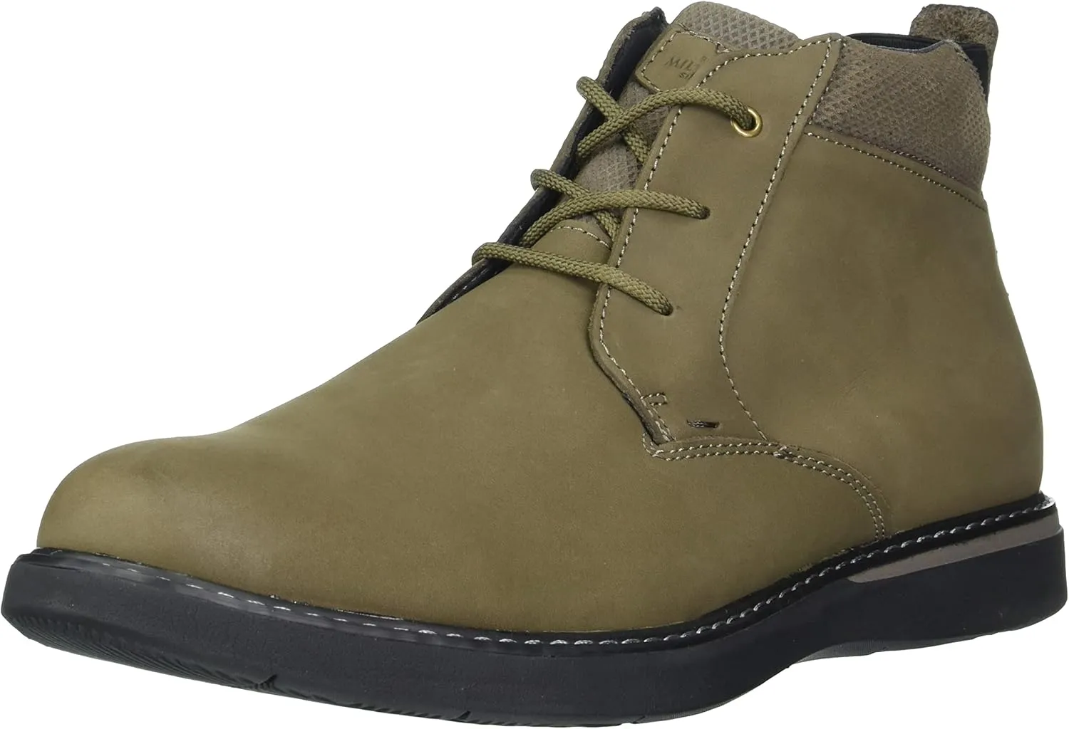 Nunn Bush Men's Bayridge Plain Toe Chukka Lightweight Leather Boot