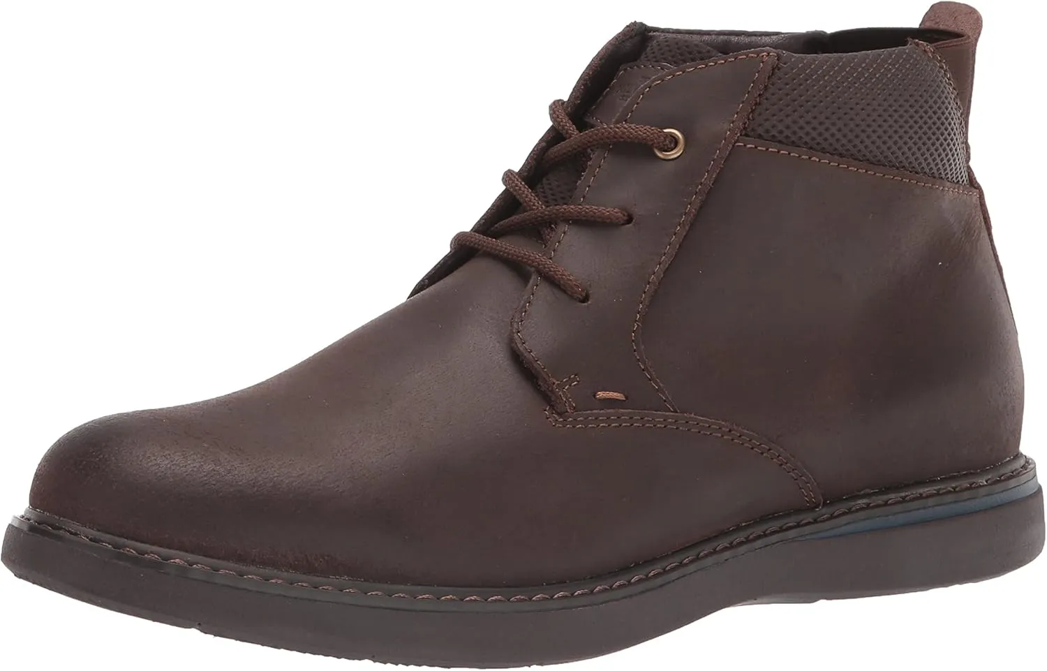 Nunn Bush Men's Bayridge Plain Toe Chukka Lightweight Leather Boot