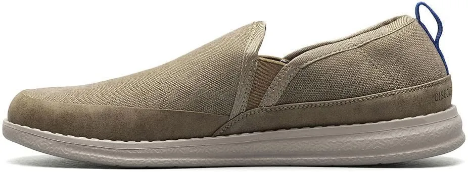 Nunn Bush Men's Brewski Canvas Slip-on Casual Loafer