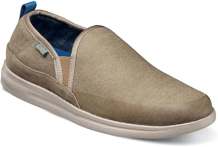Nunn Bush Men's Brewski Canvas Slip-on Casual Loafer