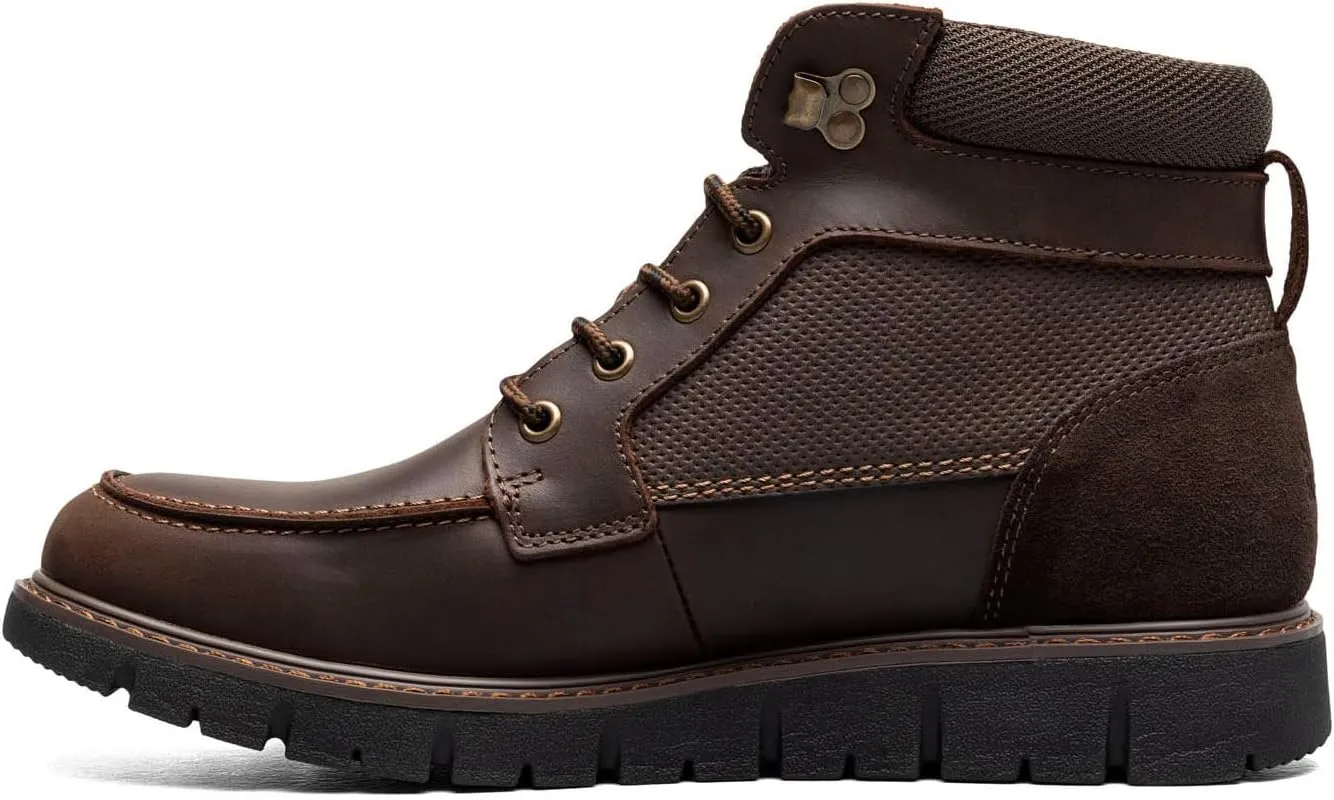 Nunn Bush Men's Karnak Moccasin Toe Boot Lightweight Comfortable Chukka
