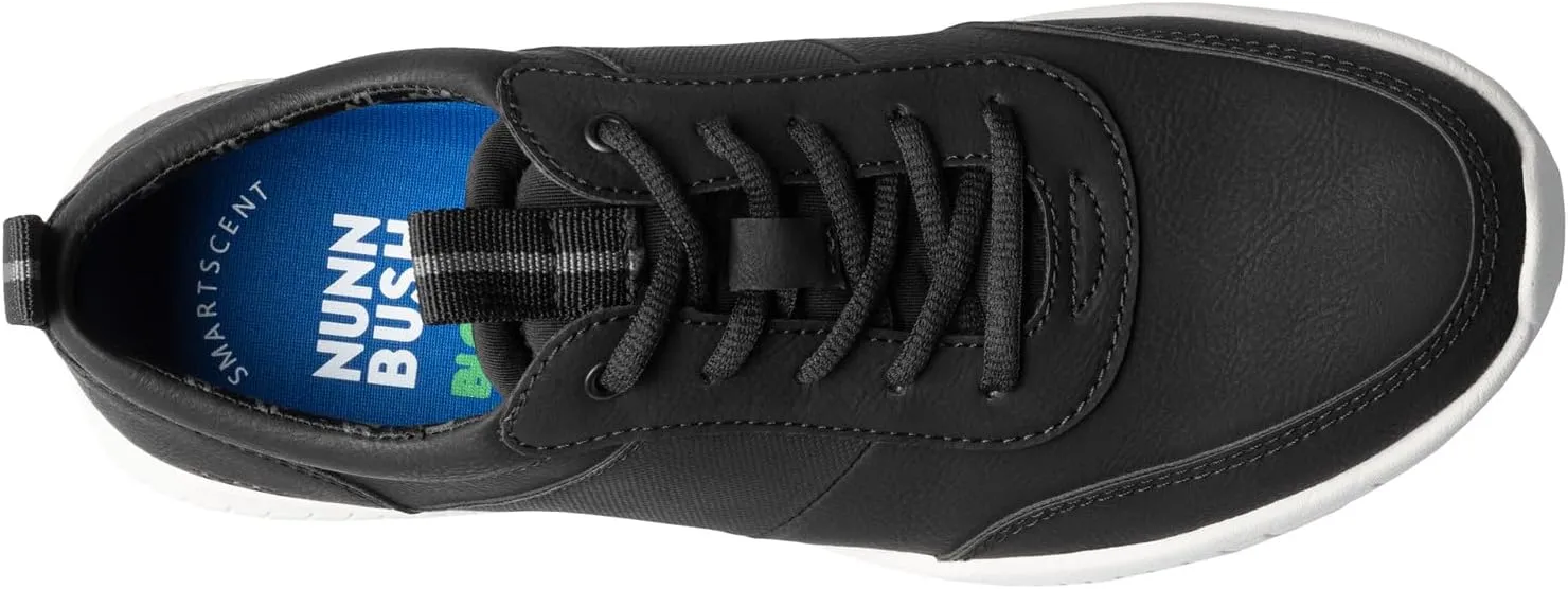 Nunn Bush Men's Kore City Pass Moccasin Toe Oxford Athletic Style Casual Lightweight Comfortable Lace Up