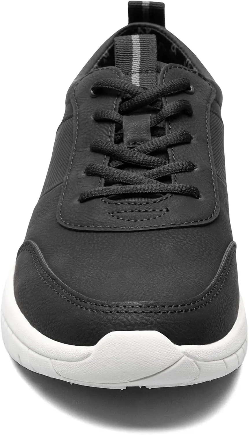 Nunn Bush Men's Kore City Pass Moccasin Toe Oxford Athletic Style Casual Lightweight Comfortable Lace Up