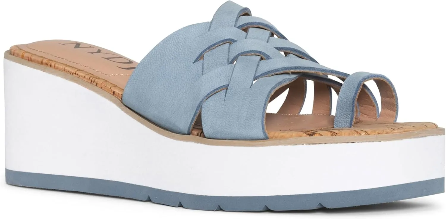 NYDJ Women's Reesie Wedge Sandal