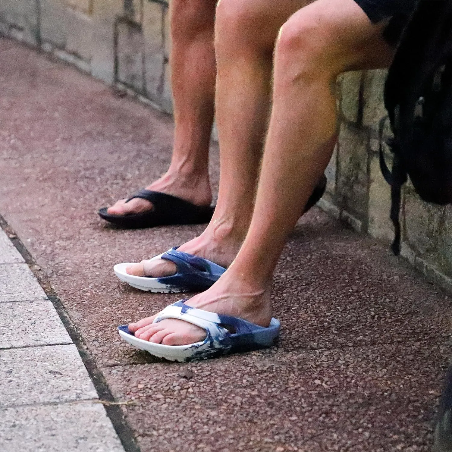 Oka Unisex Sustainable Lightweight USA Made Recovery Flip Flops