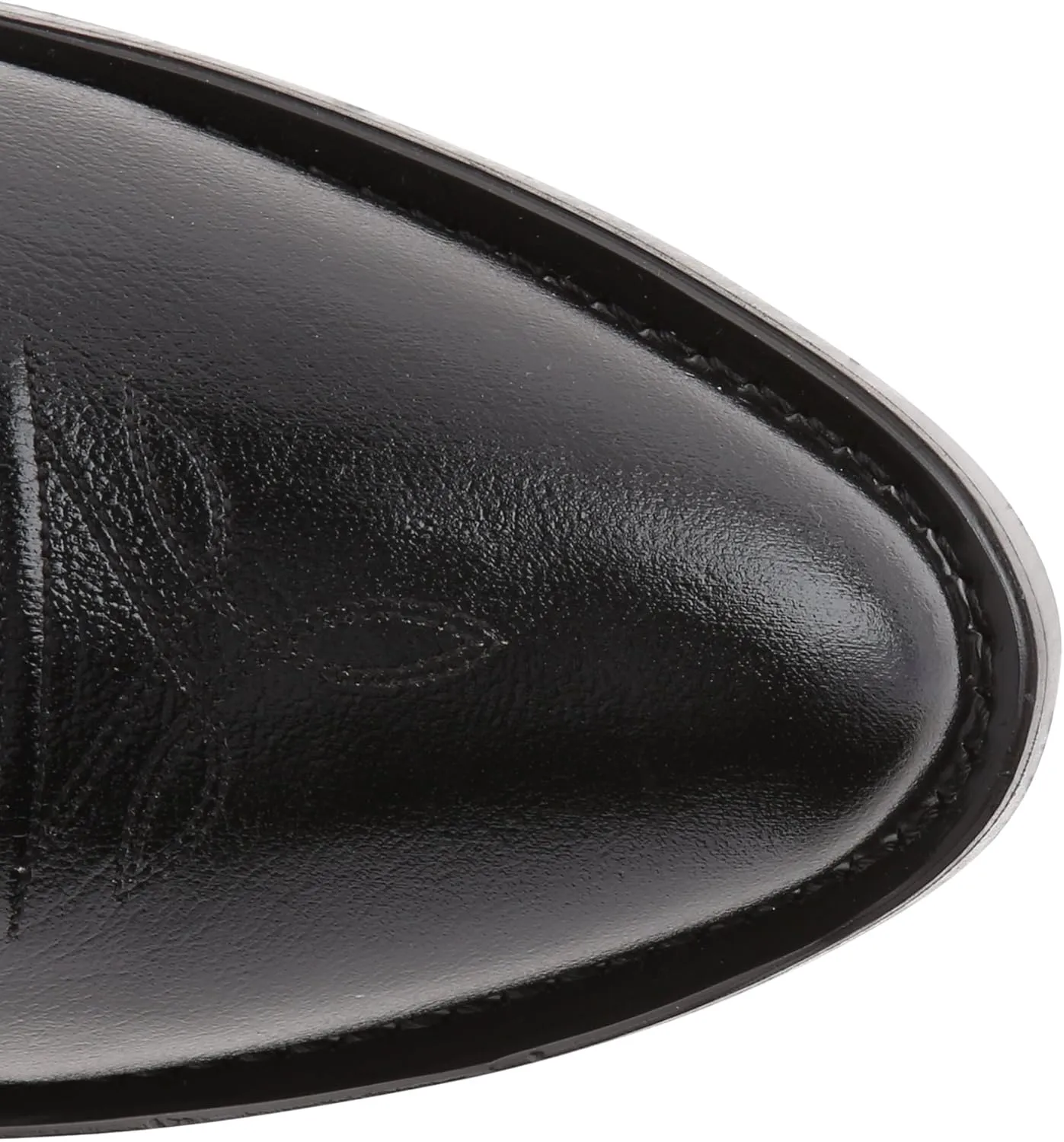 Old West Boots Men's Stitched Cushioned Round Toe Cowboy Western Boots