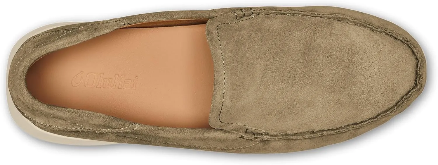 OLUKAI Ka'a Loafer Men's Premium Shoe, Premier Italian Suede Materials & Craftsmanship, Sleek & Contemporary Look, Comfortable Fit & All-Day Support
