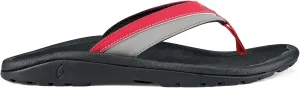 OLUKAI Ohana Koa Men's Beach Sandals, Quick-Dry Flip-Flop Slides, Water Resistant & Lightweight, Compression Molded Footbed & Soft Comfort Fit