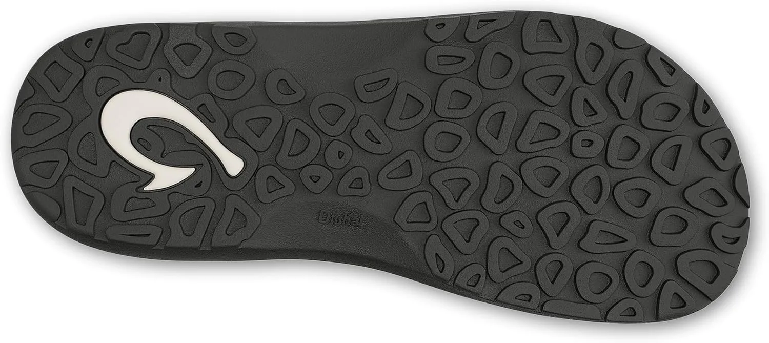 OLUKAI Ohana Men's Beach Sandals, Water Resistant Flip Flops, Arch Support & Comfort Fit, Lightweight & Durable, Enhanced Grip & Traction
