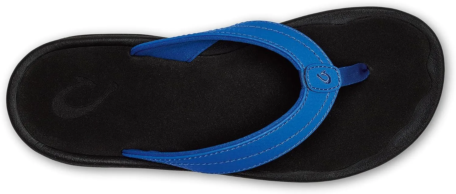 OLUKAI Ohana Women's Beach Sandals, Water Resistant Flip Flops, Arch Support & Comfort Fit, Lightweight & Durable, Enhanced Grip & Traction