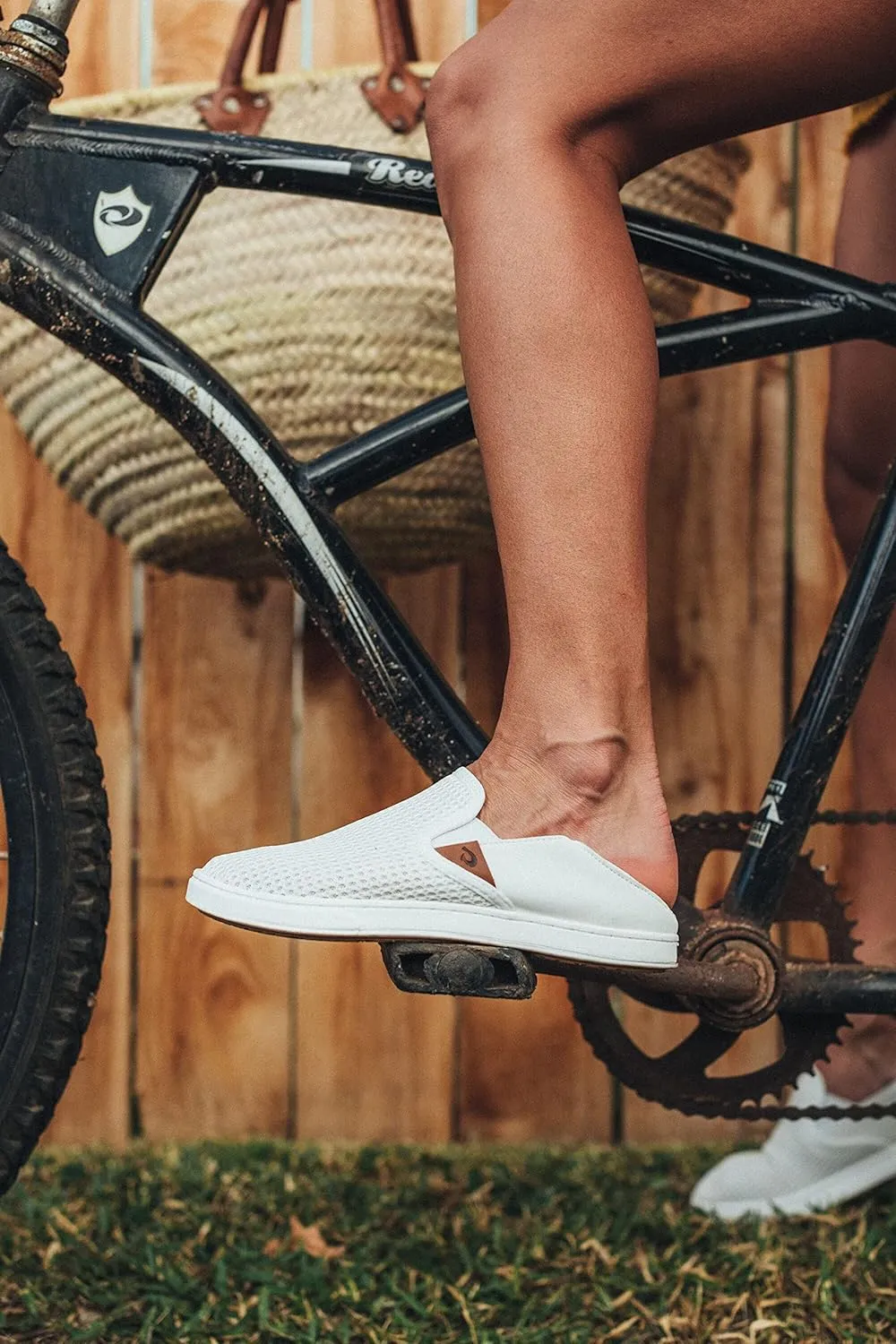 OLUKAI Pehuea Women's Slip On Sneakers, Casual Everyday Shoes with Easy On & Off Design, Breathable Mesh & Drop-in Heel, All-Day Comfort & Support